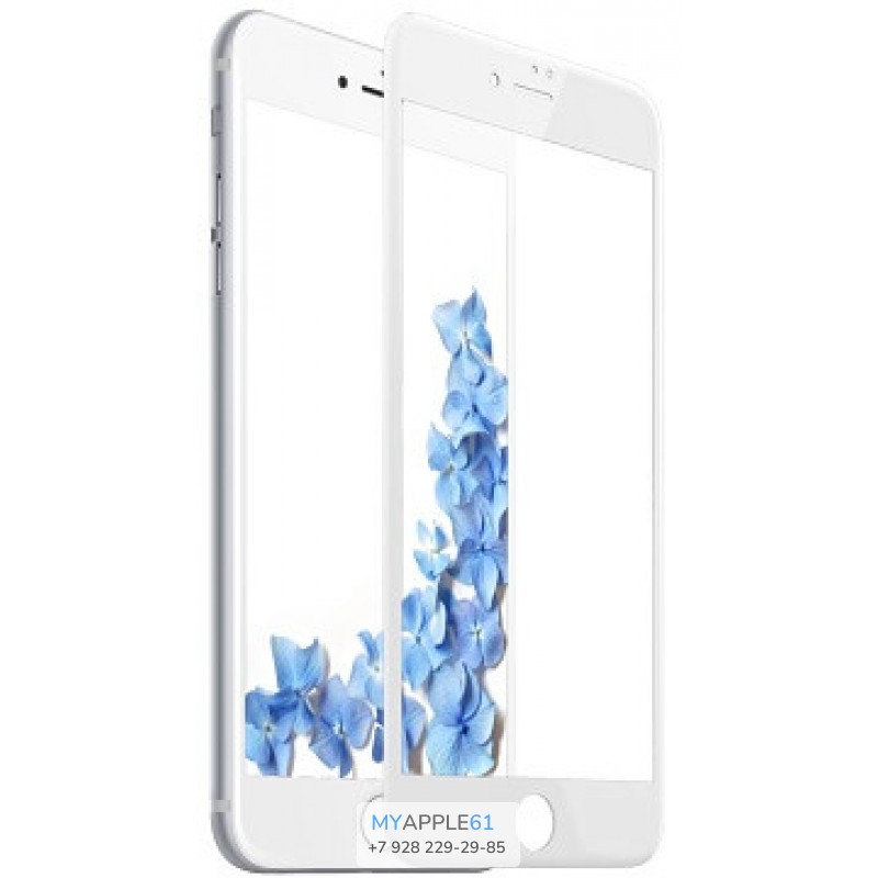 3D стекло iPhone  8, 8Plus, 7, 7Plus White
